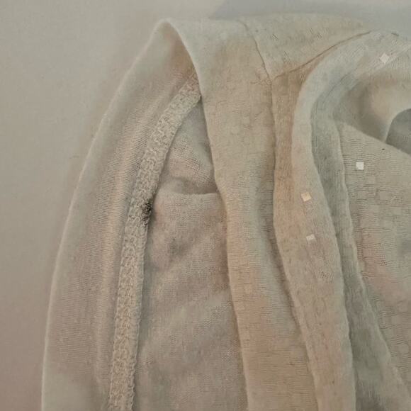 St. John Caviar White Sequin Sparkle Tank Top Size Small - Picture 10 of 10